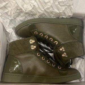 aldo’s brand new high tops size 8